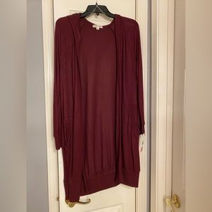 Inspired Hearts long cardigan size M